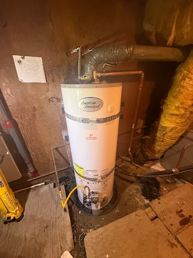 Gas water heater replacement by Premier Plumbing Solutions 925