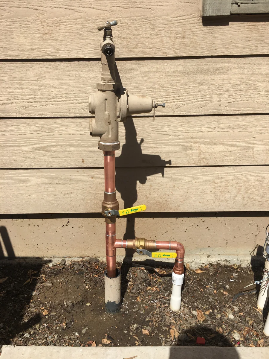 Pressure regulator and copper pipe repair by Premier Plumbing Solutions 925